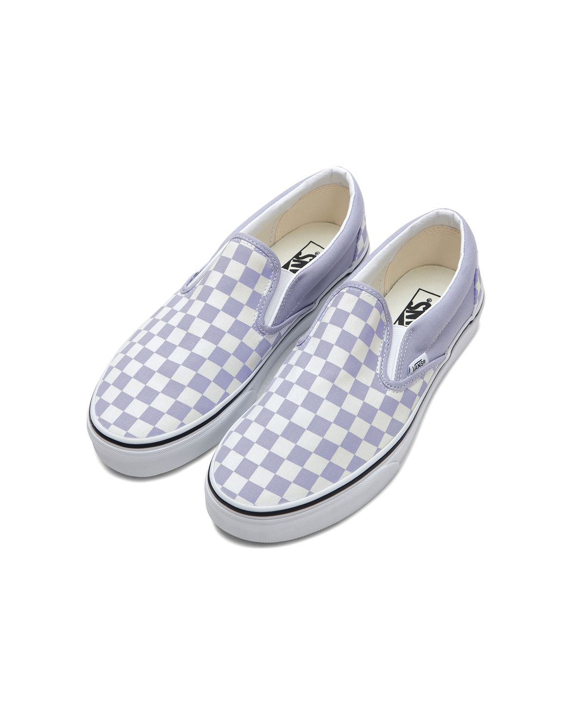 반스(VANS) 클래식 슬립온 - (체커보드) 랭귀드 라벤더 / VN000XG8ARV1