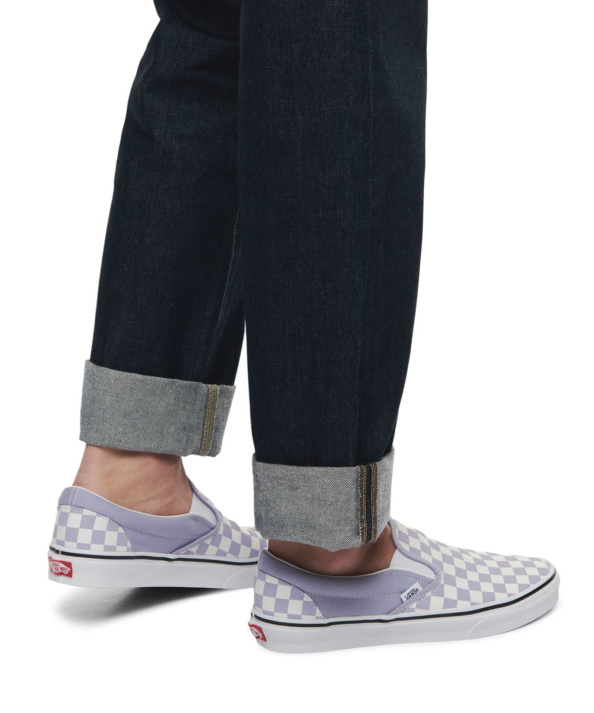 반스(VANS) 클래식 슬립온 - (체커보드) 랭귀드 라벤더 / VN000XG8ARV1