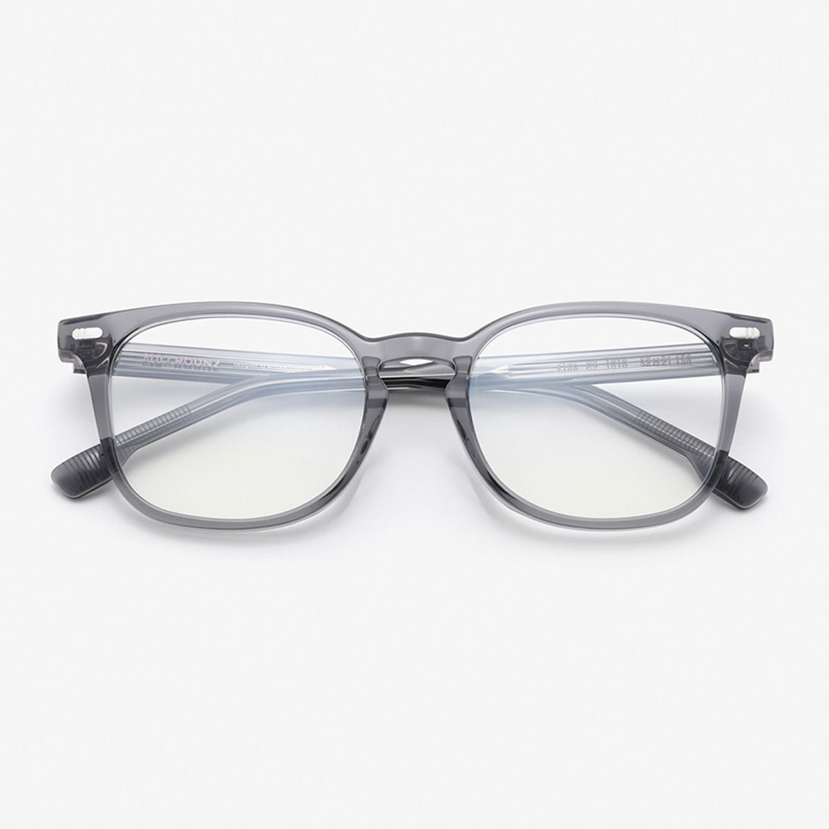 알로아이웨어(ALO EYEWEAR) [ALOXROUNZ] 웰링턴 프레임 ARA7106 C2 투명 그레이