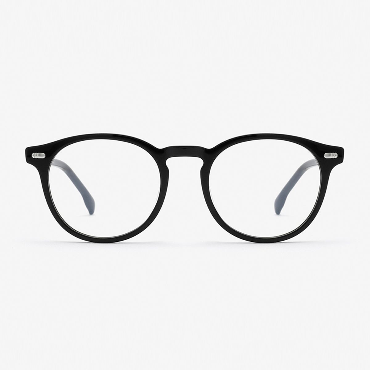 알로아이웨어(ALO EYEWEAR) [ALOXROUNZ] 오버사이즈 보스턴 프레임 ARA7107 C1 블랙
