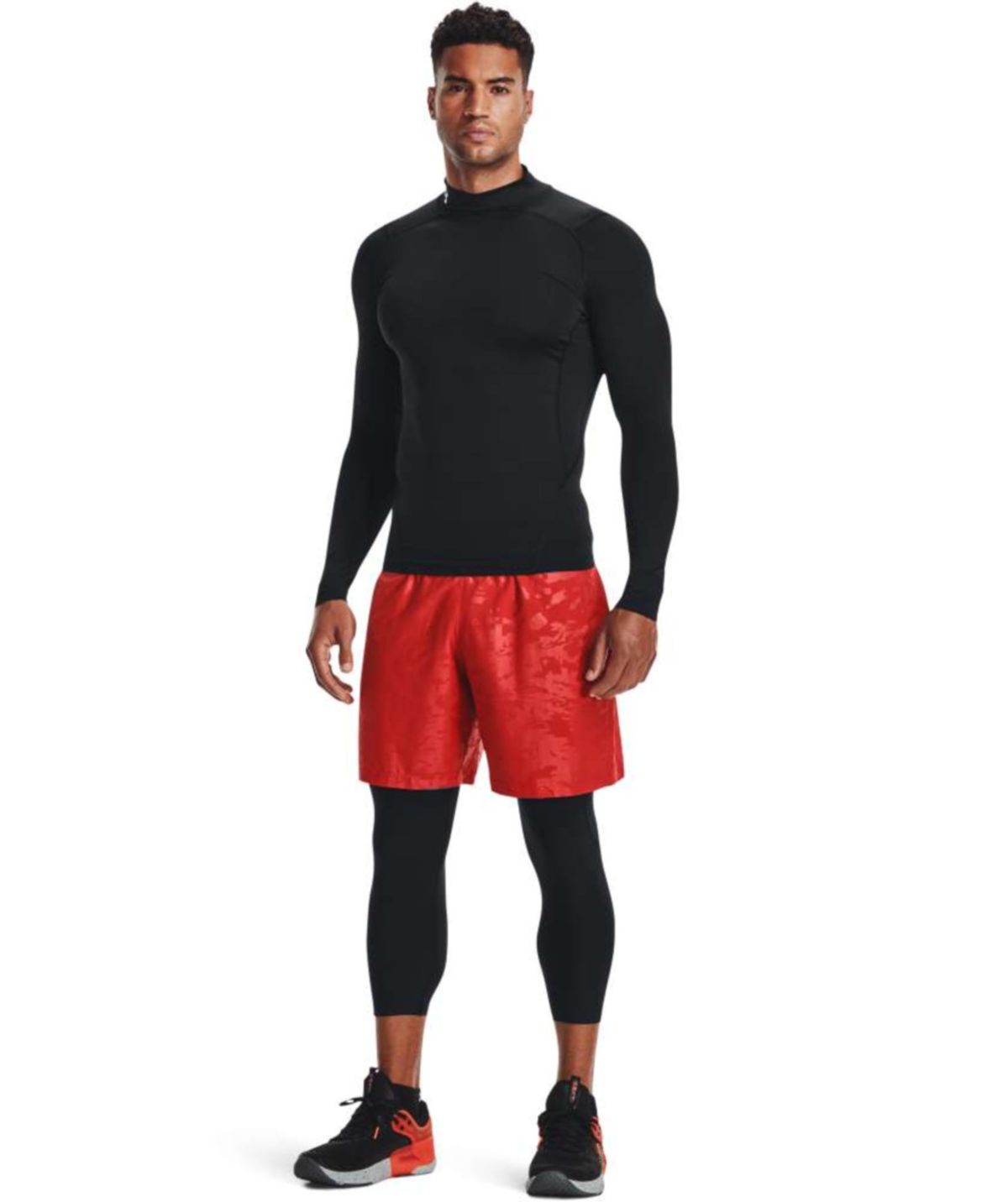 언더아머(UNDERARMOUR) 히트기어 컴프레이션 모크 긴팔티 1369606-001