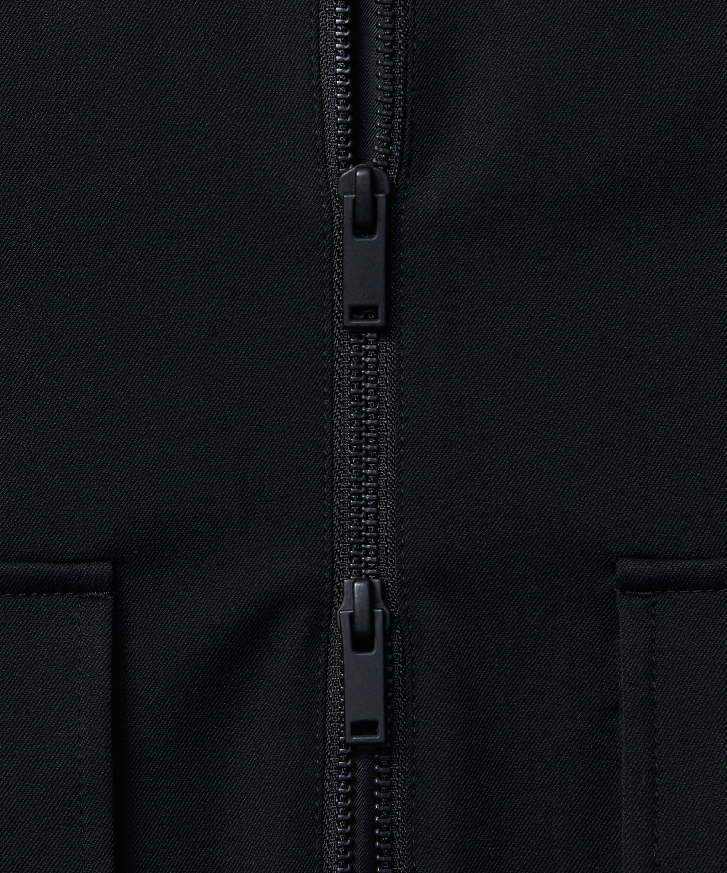 ブルゾン MUSINSA STANDARD Minimal flight jacket black MMBUJ101-BK MUSINSA | MUSINSA STANDARD Minimal Flight Jacket [Gunmetal]