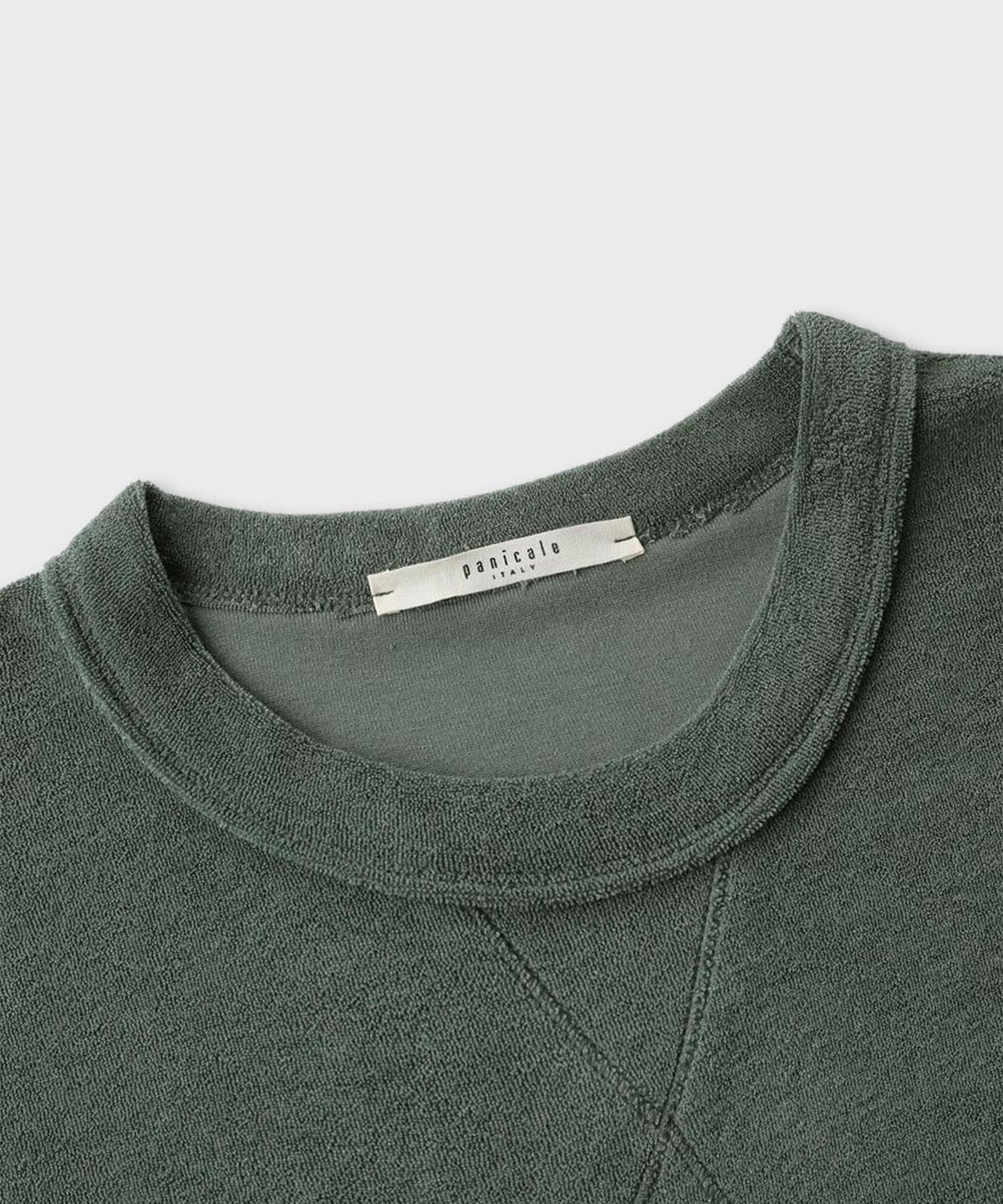 빠니깔레(PANICALE) 소프트 테리 크루넥 티셔츠 2COLOR