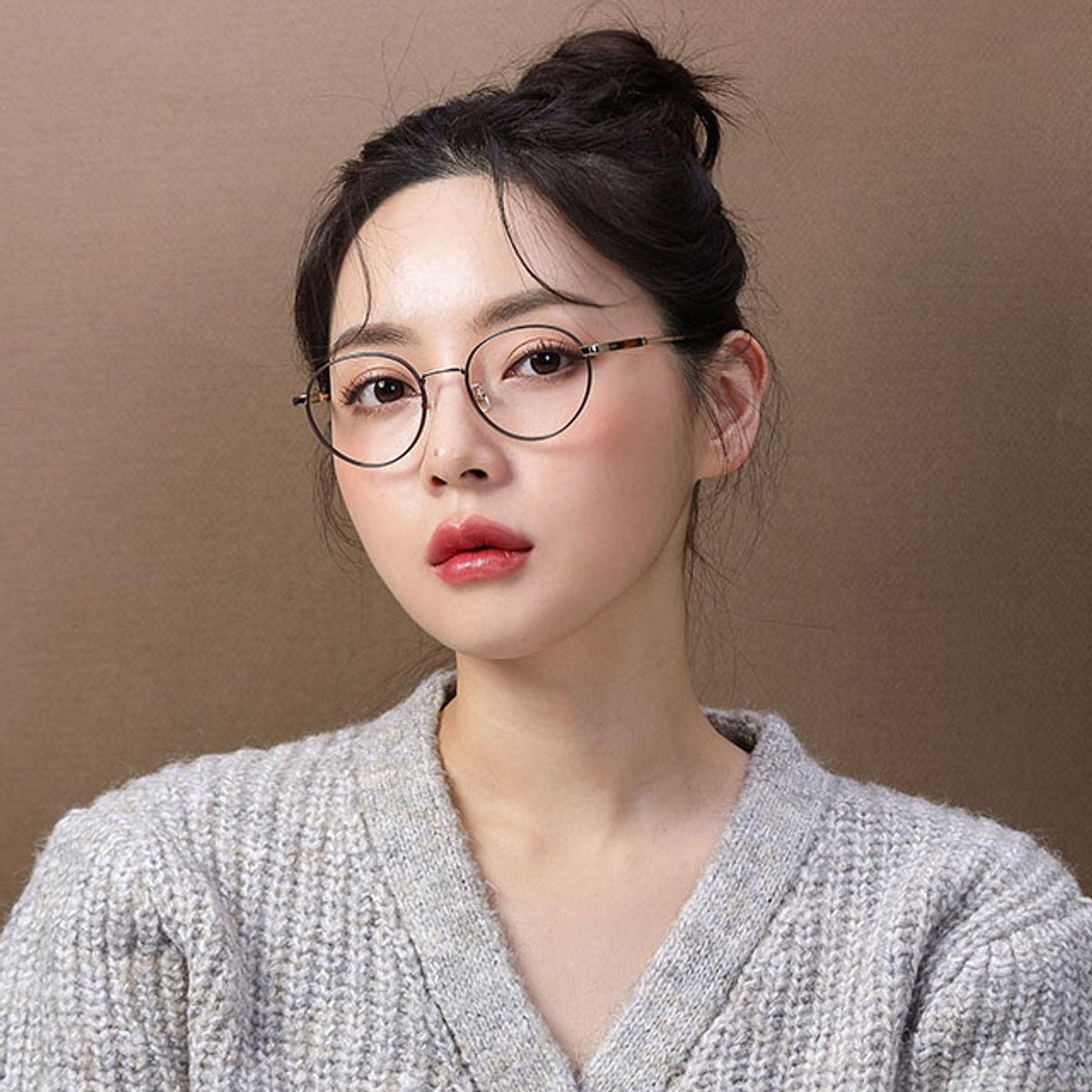어나더루트(ANOTHERROUTE) 티타늄 안경테 HUGO 동글이 솔텍스