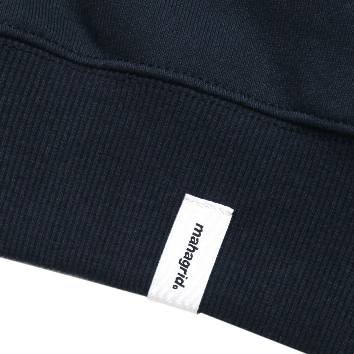 마하그리드(MAHAGRID) VARSITY LOGO HOODIE NAVY(MG2ESMM406A)