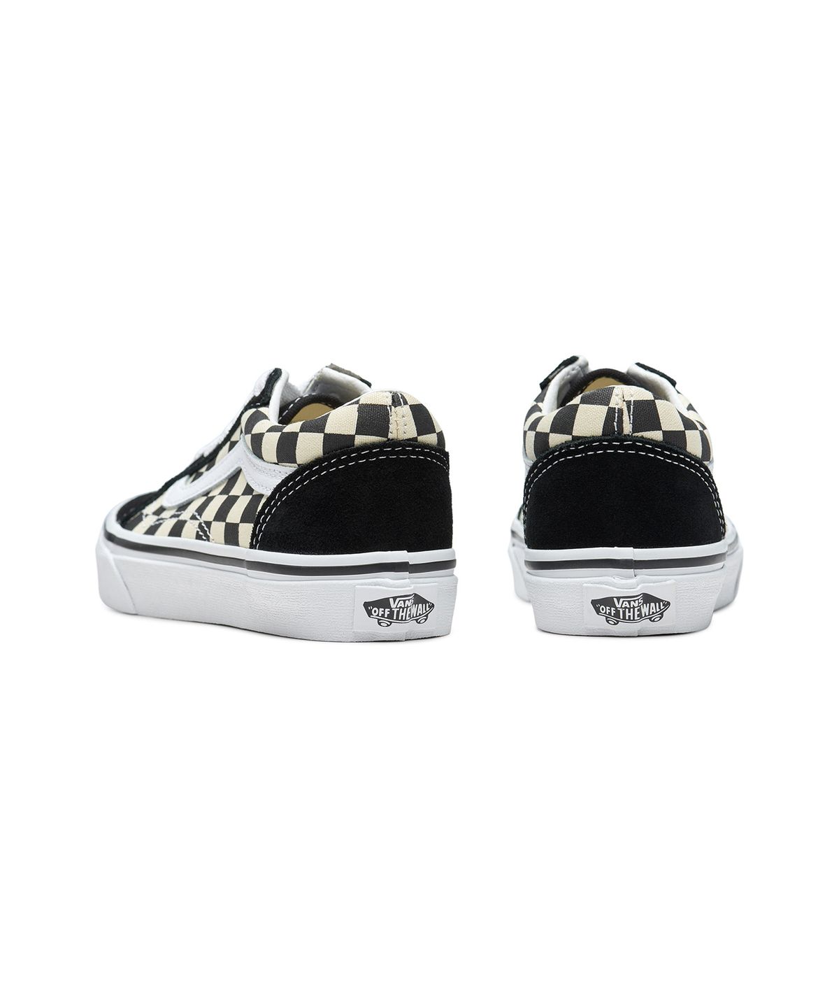 반스 키즈(VANS KIDS) 올드스쿨 키즈 - (프라이머리 체크) 블랙:화이트
