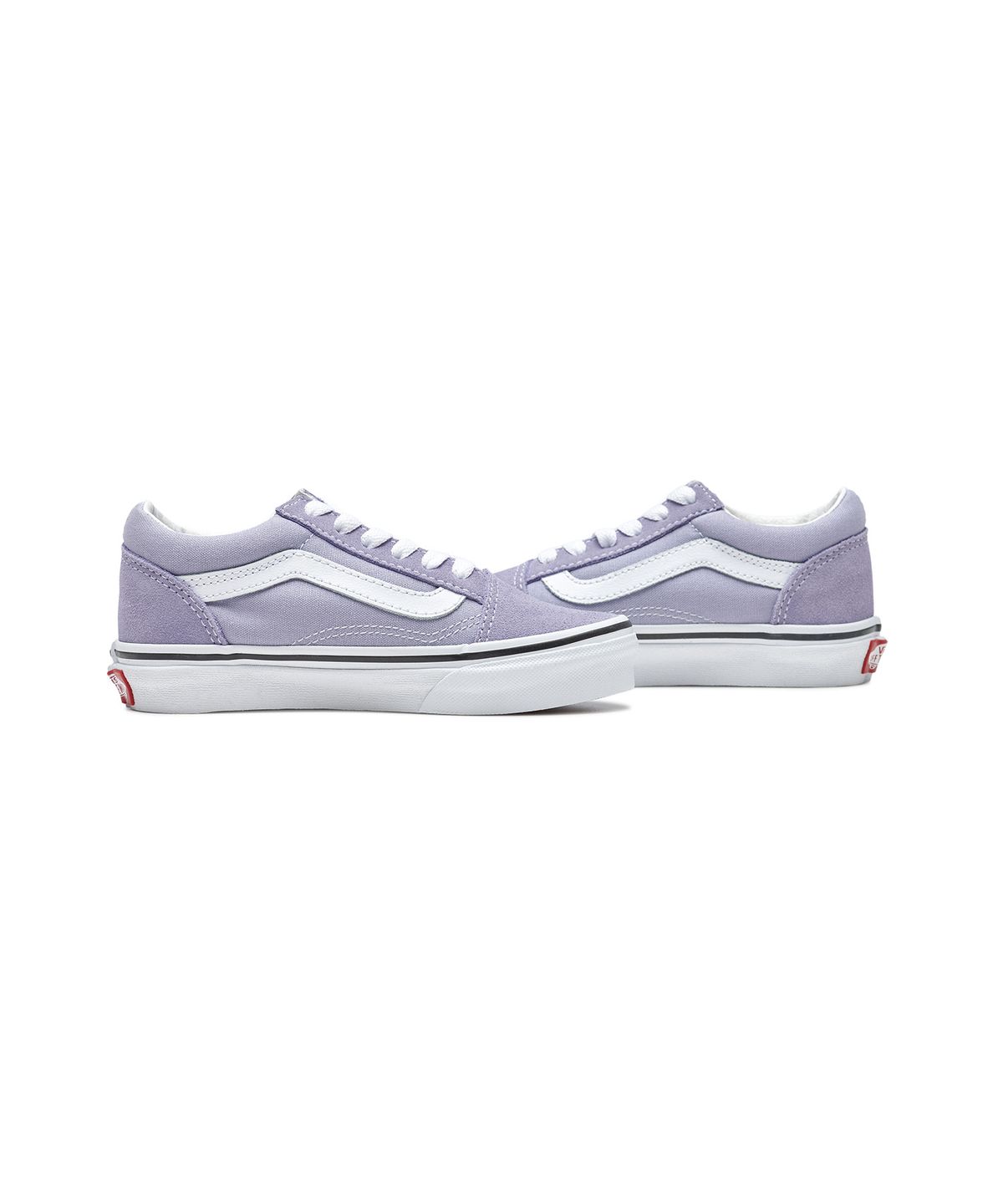 반스 키즈(VANS KIDS) 올드스쿨 키즈 - 라벤더:트루 화이트