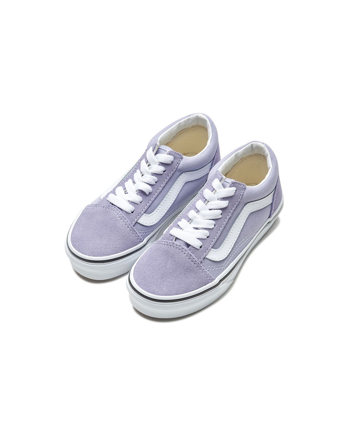 반스 키즈(VANS KIDS) 올드스쿨 키즈 - 라벤더:트루 화이트