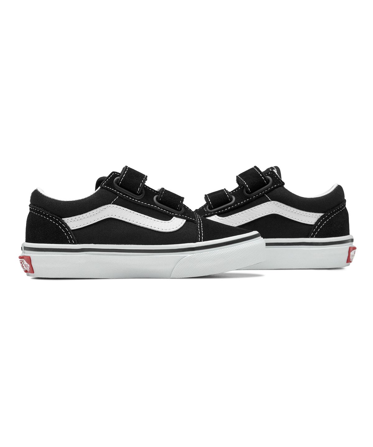 반스 키즈(VANS KIDS) 올드스쿨 V 키즈 - 블랙:트루 화이트