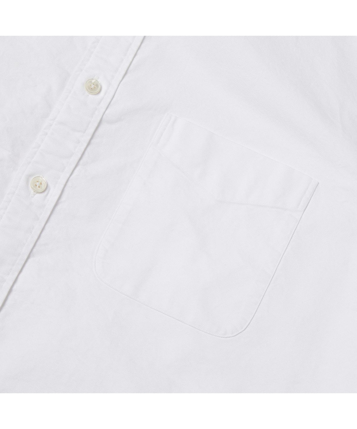 프로드셔츠(PRODESHIRT) [릴렉스]D-900 옥스포드 셔츠 (화이트)
