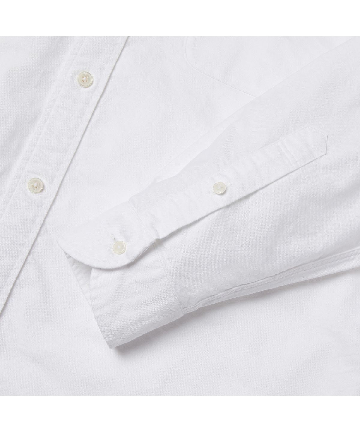 프로드셔츠(PRODESHIRT) [릴렉스]D-900 옥스포드 셔츠 (화이트)