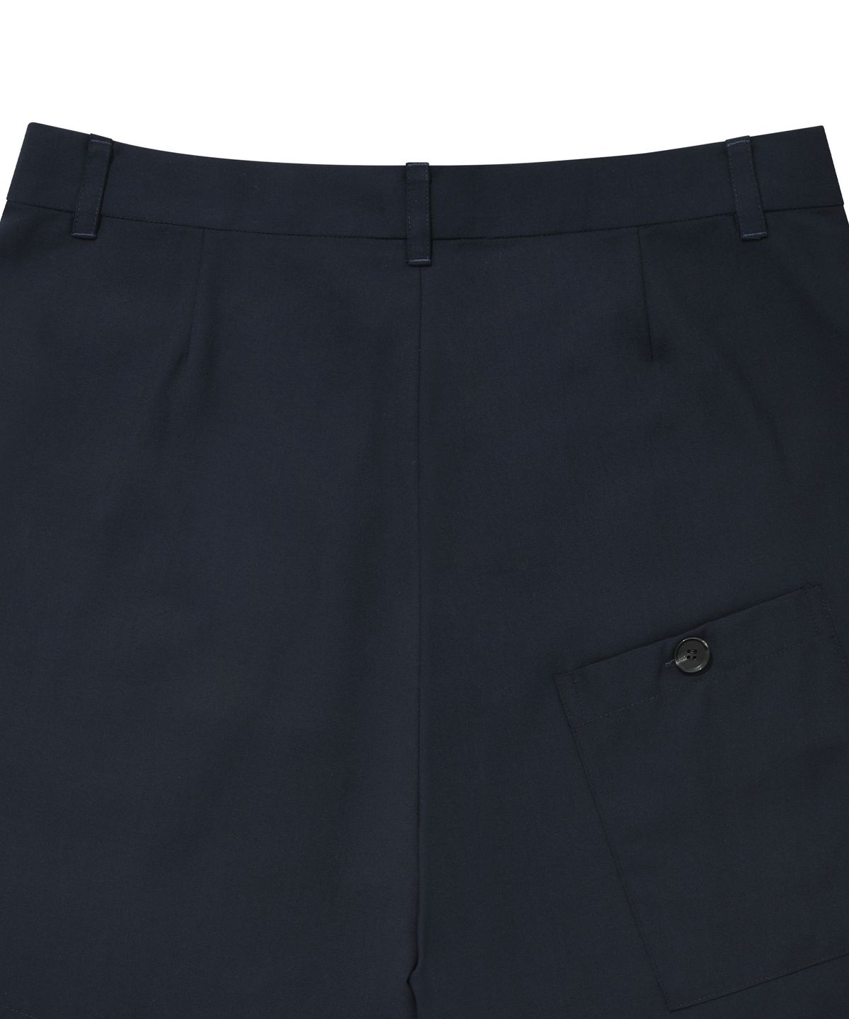 아조바이아조(AJOBYAJO) Slit Shorts [Navy]