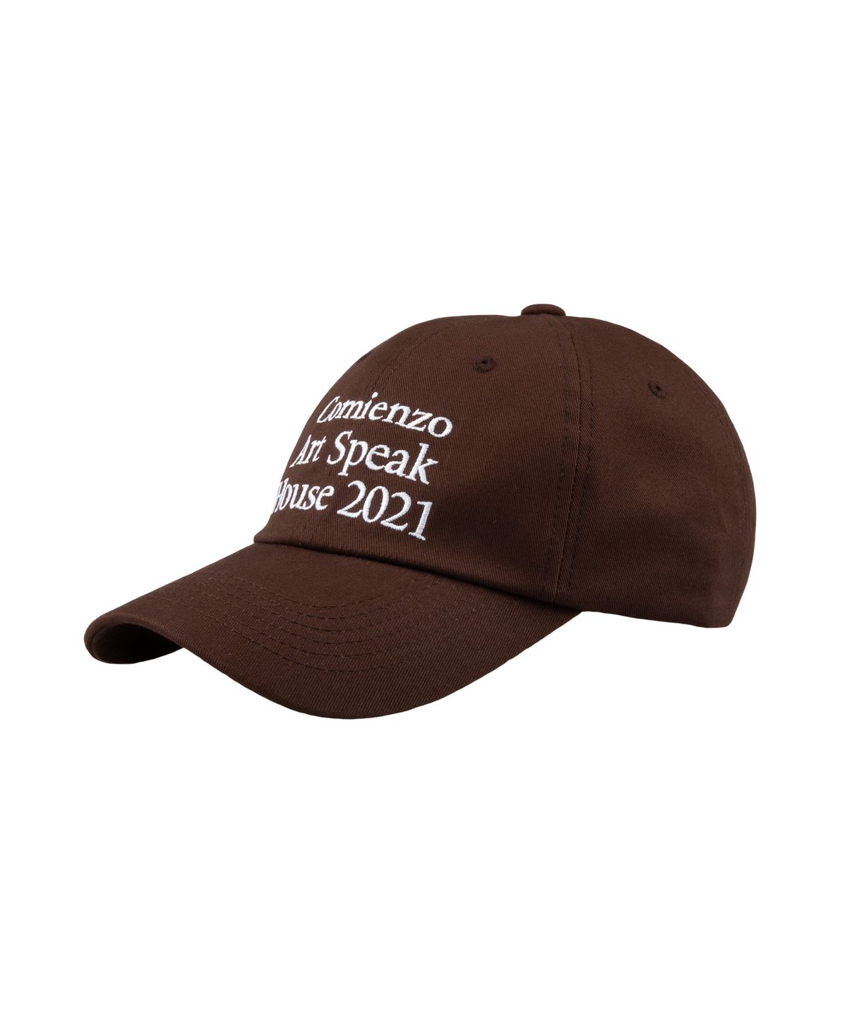 아트스피크하우스(ART SPEAK HOUSE) Comienzo Logo Ball Cap (Brown)