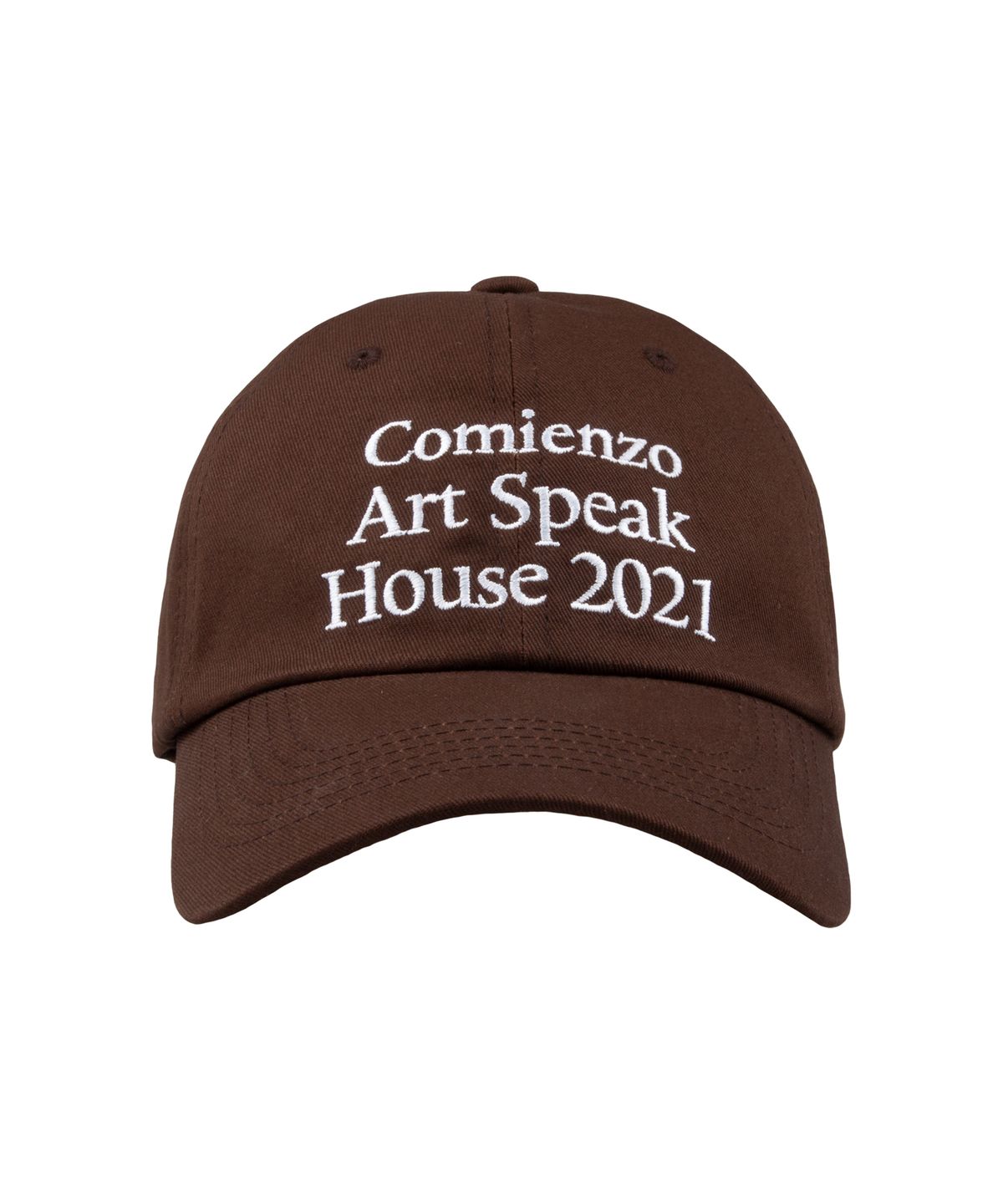 아트스피크하우스(ART SPEAK HOUSE) Comienzo Logo Ball Cap (Brown)