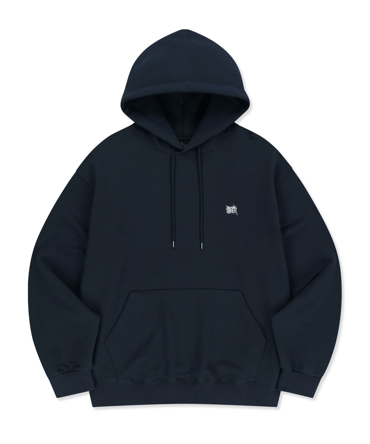 브라운브레스(BROWNBREATH) TAG OG HOODIE - NAVY