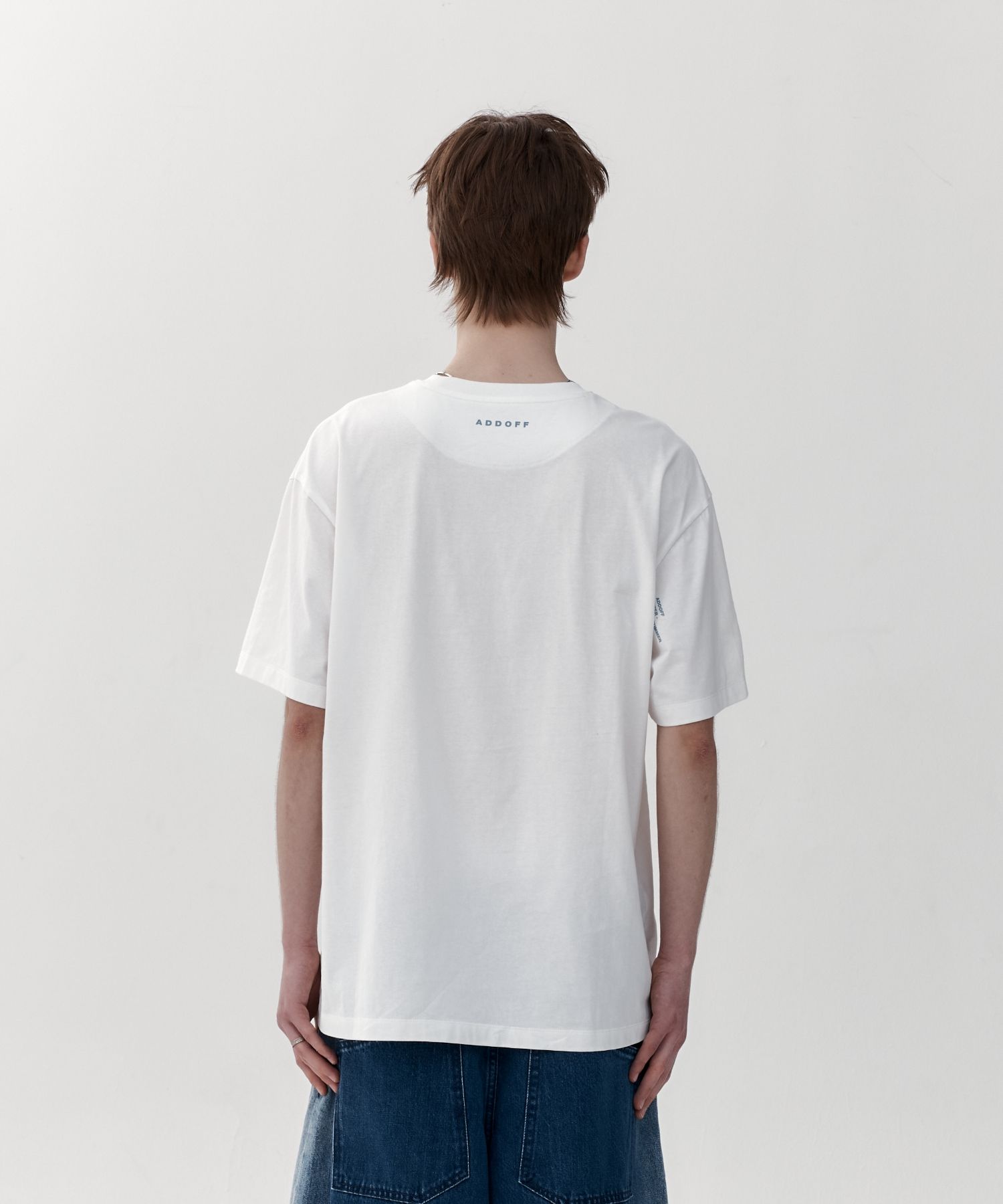 MUSINSA | ADDOFF NEED LOVE T-SHIRT WHITE