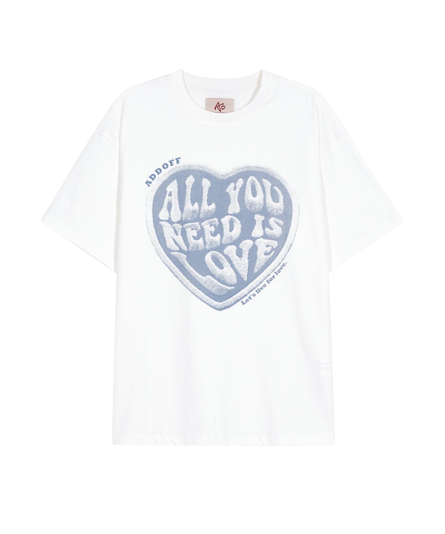 Tシャツ・カットソー [ADDOFF] NEED LOVE T-SHIRT (2 COLOR) MUSINSA | ADDOFF NEED LOVE T-SHIRT BLACK