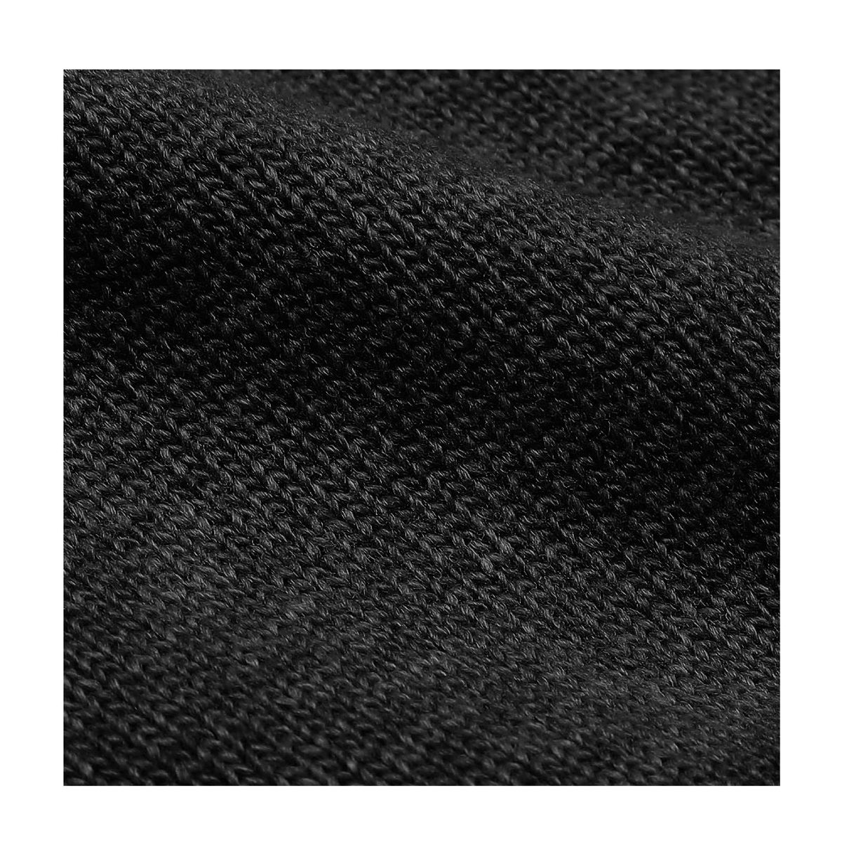 솔티(SORTIE) Whole Garment Mock-neck (Black)