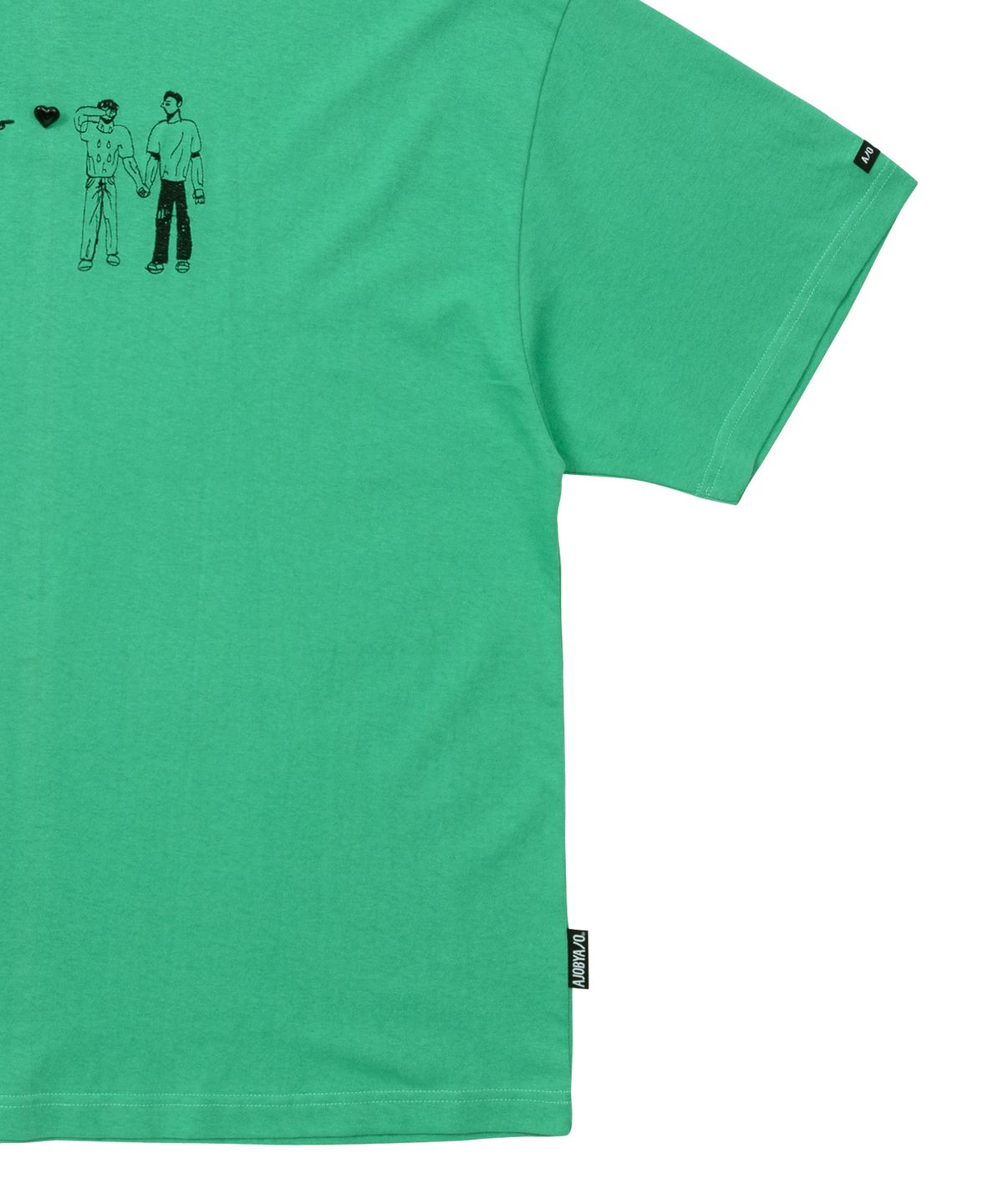 아조바이아조(AJOBYAJO) Girls Can Shoot T-Shirt [Green]