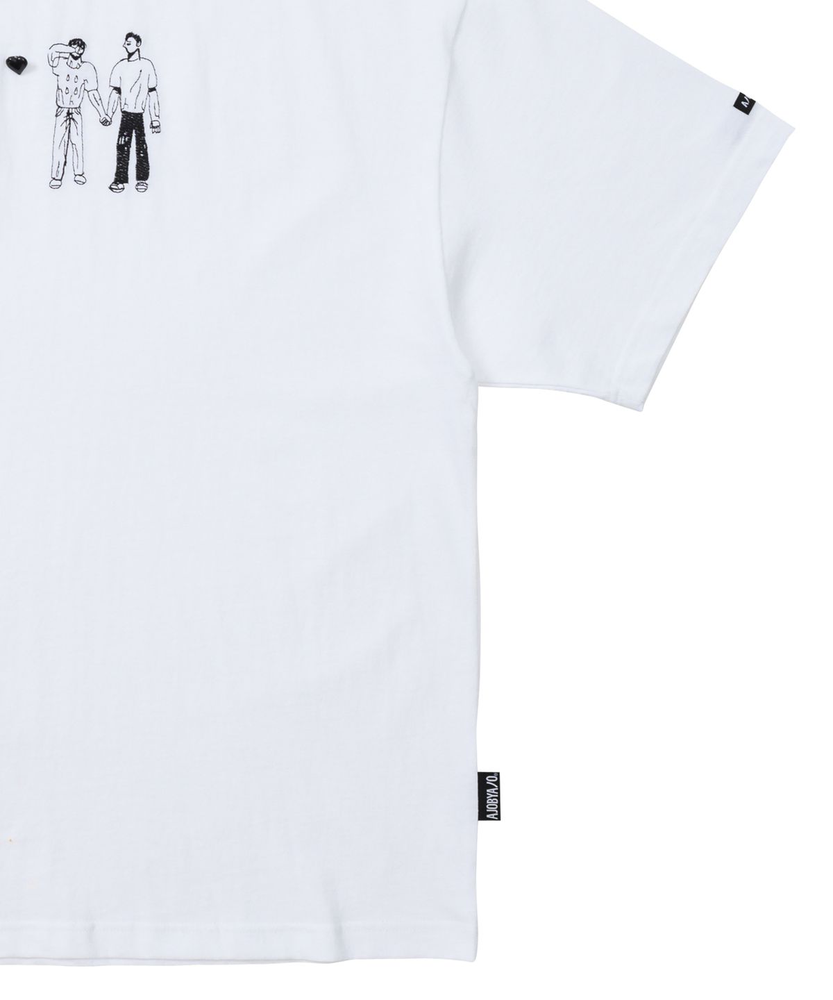 아조바이아조(AJOBYAJO) Girls Can Shoot T-Shirt [White]