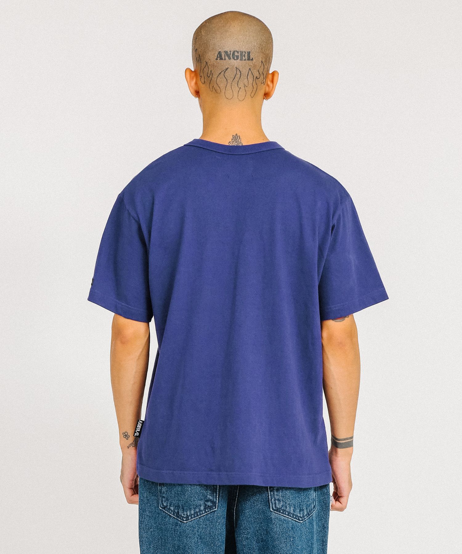 MUSINSA | AJOBYAJO Boys Can Cry T-Shirt [Navy]
