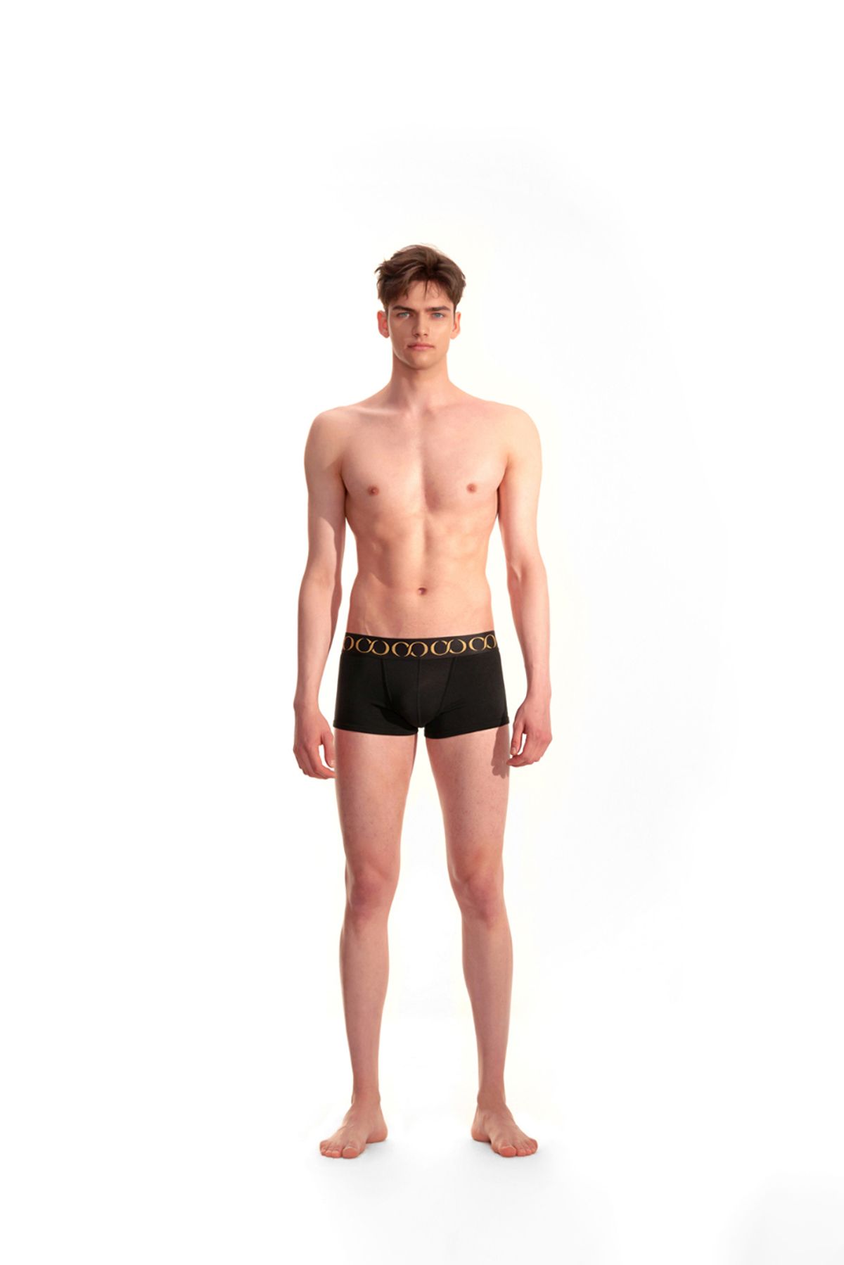 키세 언더웨어(QISE UNDERWEAR) 키랄 시그니쳐 남성 브리프 블랙