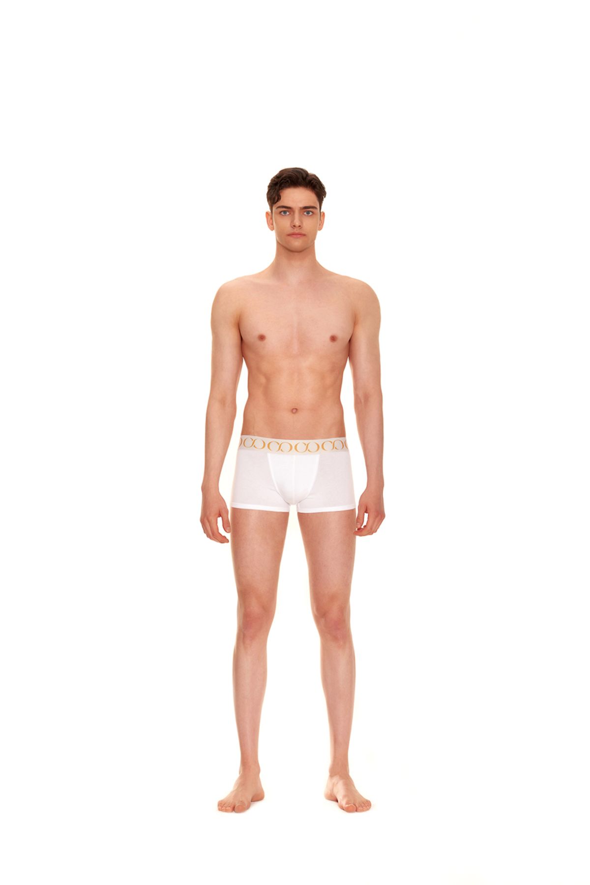 키세 언더웨어(QISE UNDERWEAR) 키랄 시그니쳐 남성 브리프 화이트