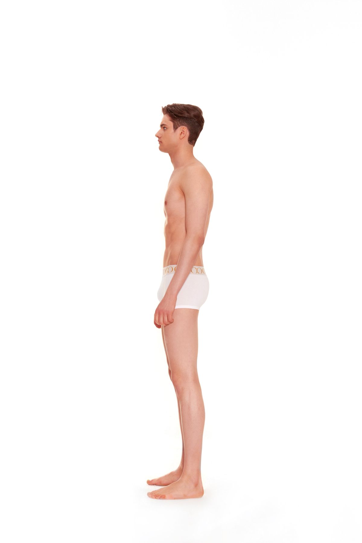 키세 언더웨어(QISE UNDERWEAR) 키랄 시그니쳐 남성 브리프 화이트
