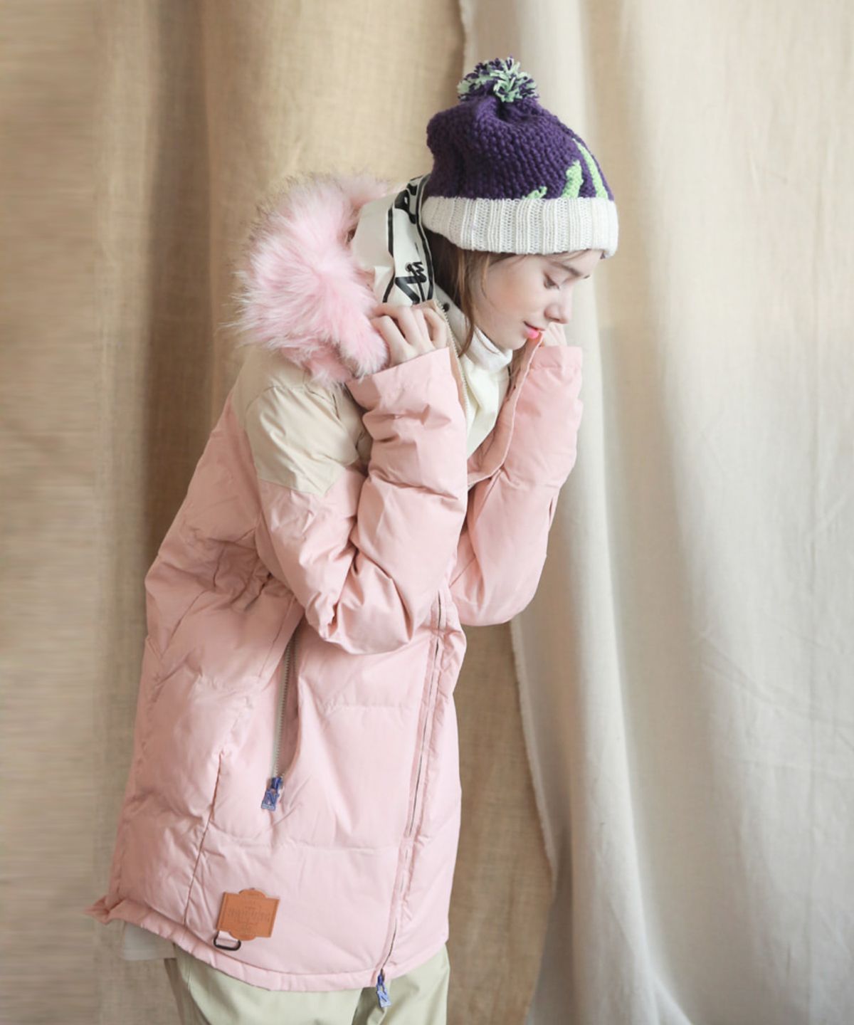 내핑스노우(NAPPINGSNOW) J7-1718JOYEUSE-b.pink(J7-1718주아이어즈-b.pink)