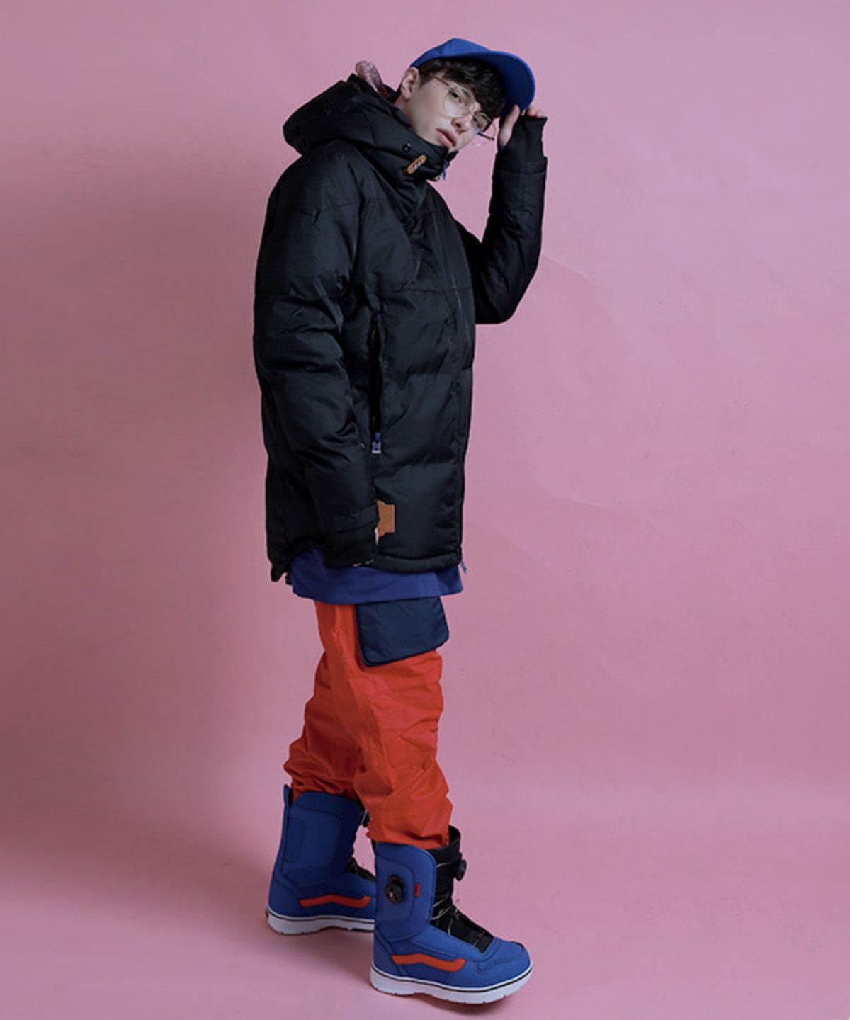 내핑스노우(NAPPINGSNOW) J7-1718JOYEUSE(J7-1718주아이어즈-블랙)