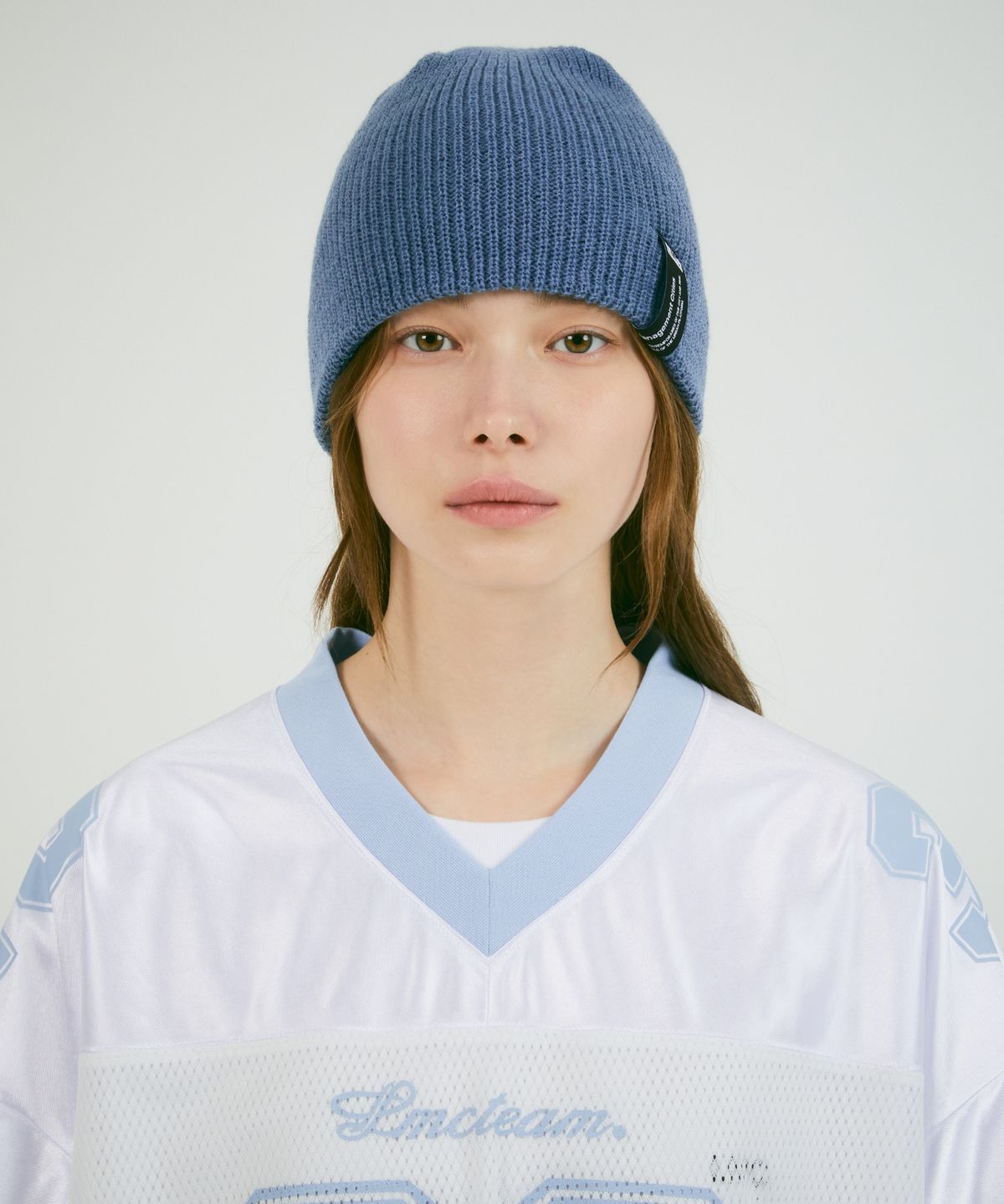 엘엠씨(LMC) LABEL SHORT BEANIE dark pink