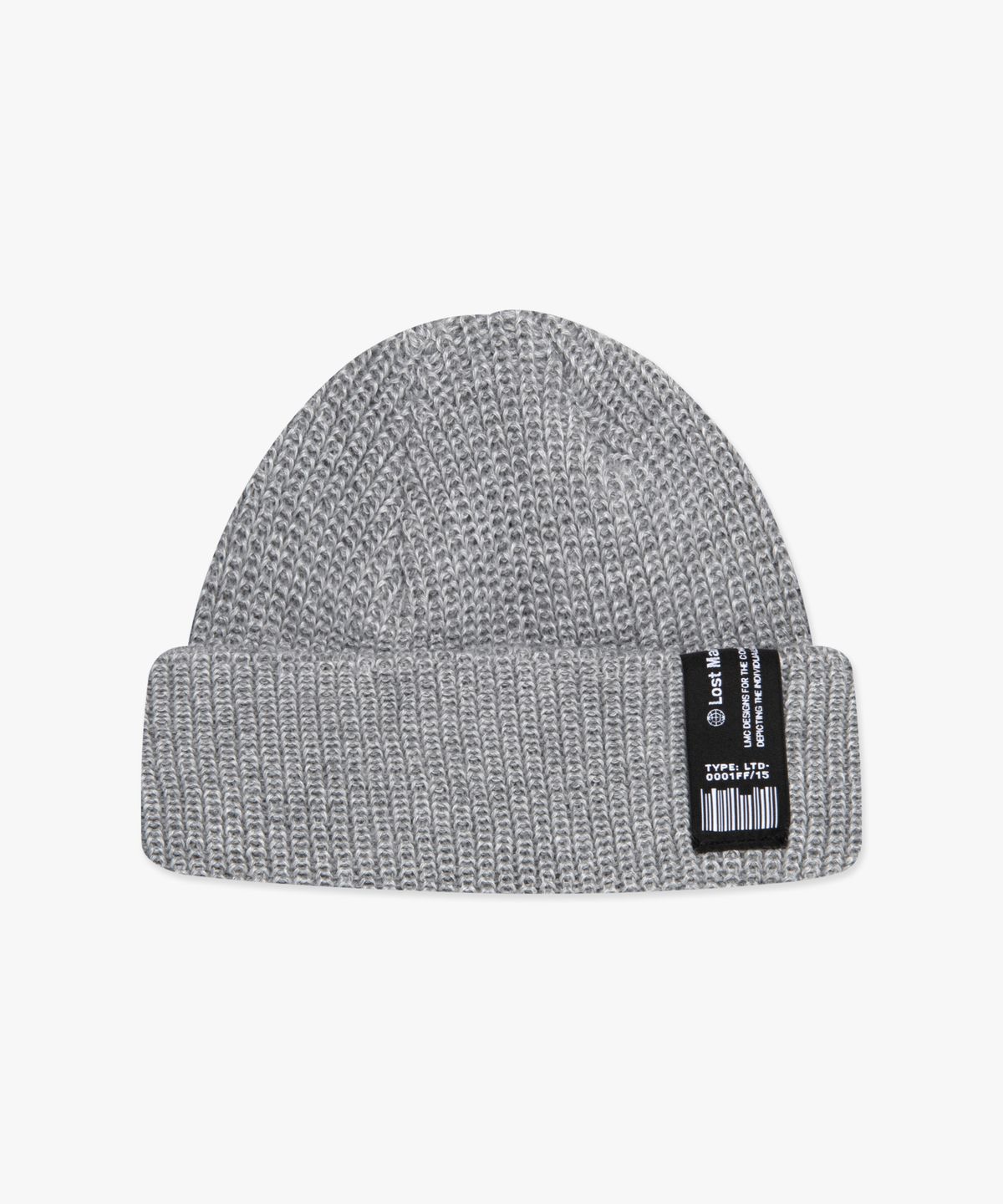 엘엠씨(LMC) LABEL SHORT BEANIE gray