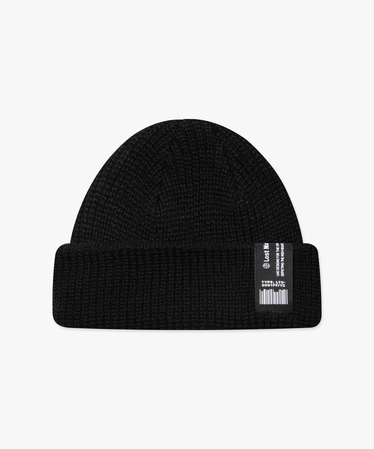 엘엠씨(LMC) LABEL SHORT BEANIE black
