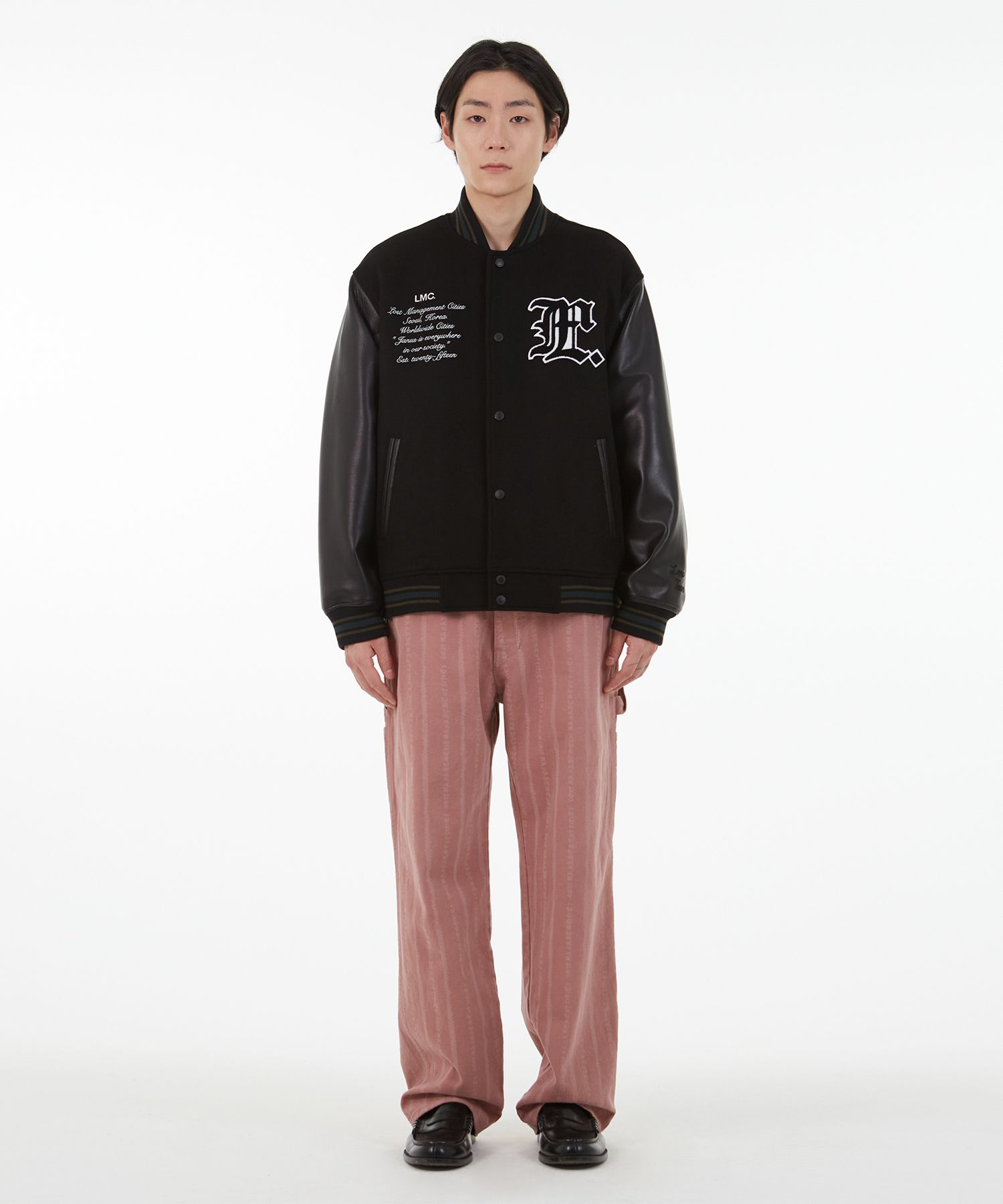 LMC JANUS WOOL VARSITY JACKET スタジャン LMC スタジャン 「LMC」JANUS WOOL VARSITY JACKET / エル