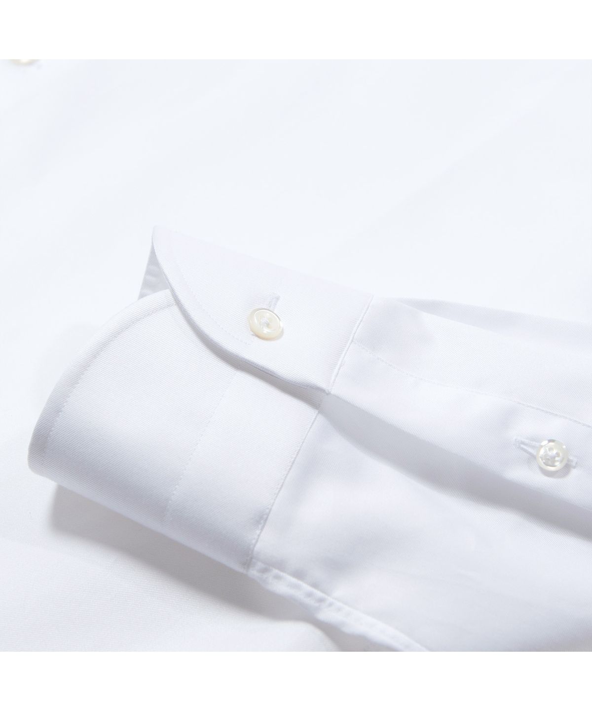 프로드셔츠(PRODESHIRT) [슬림 ]와이드 카라 드레스 셔츠 (화이트)