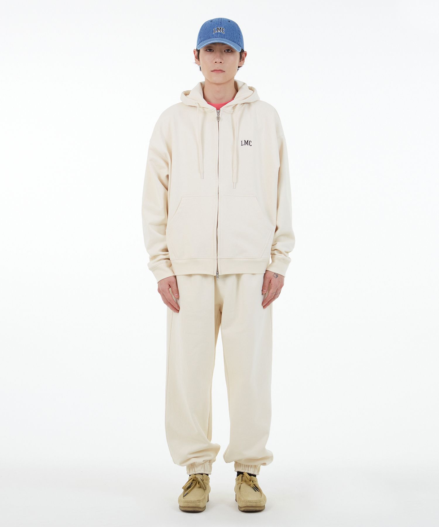 MUSINSA公式 | LMC LMC ARCH OG ZIP-UP HOODIE cream