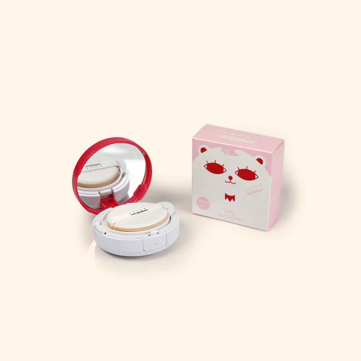 레시피박스(RECIPEBOX) 어린이 데일리 썬쿠션 SPF39