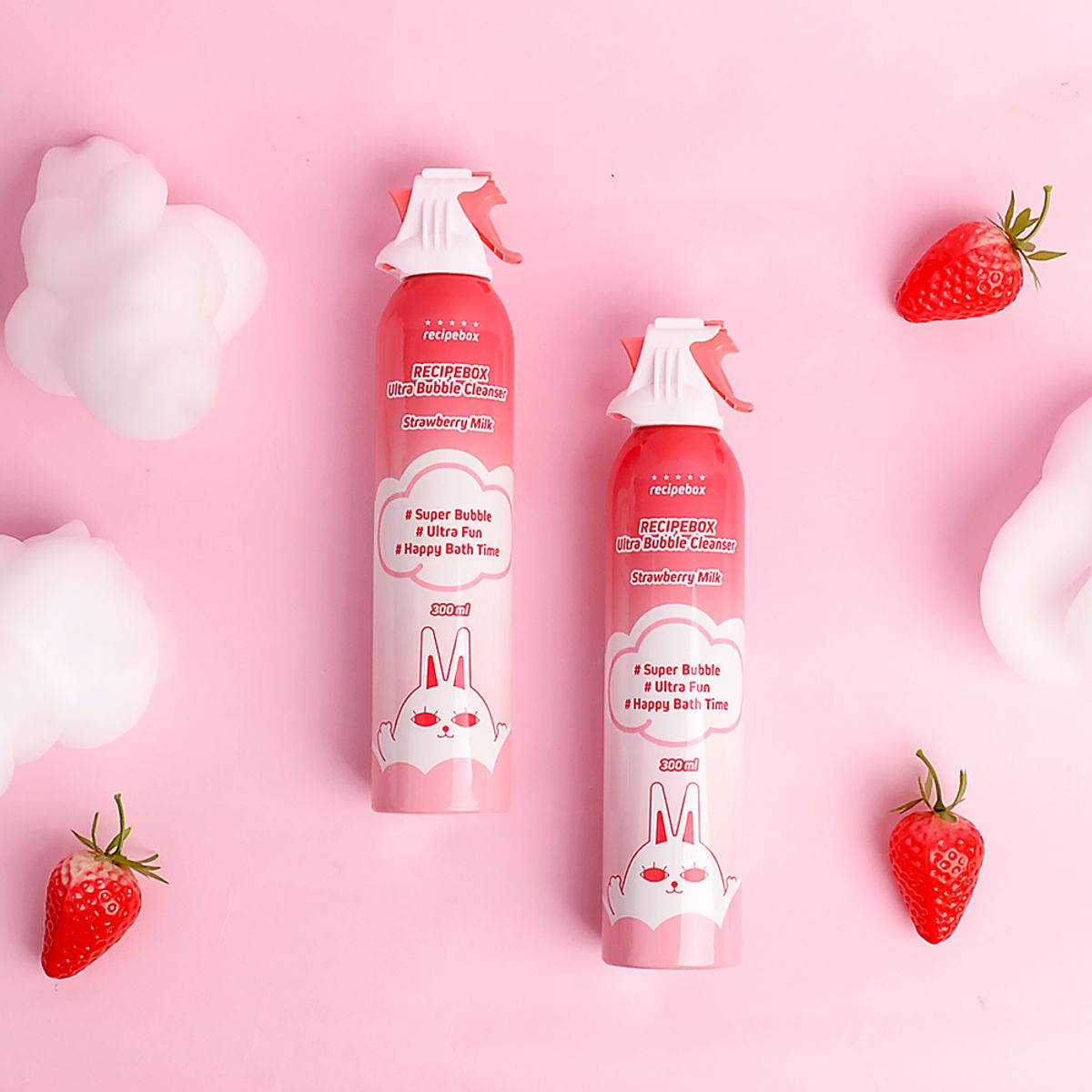레시피박스(RECIPEBOX) 어린이 거품목욕 유아 울트라 버블클렌져 300ml 3종 묶음