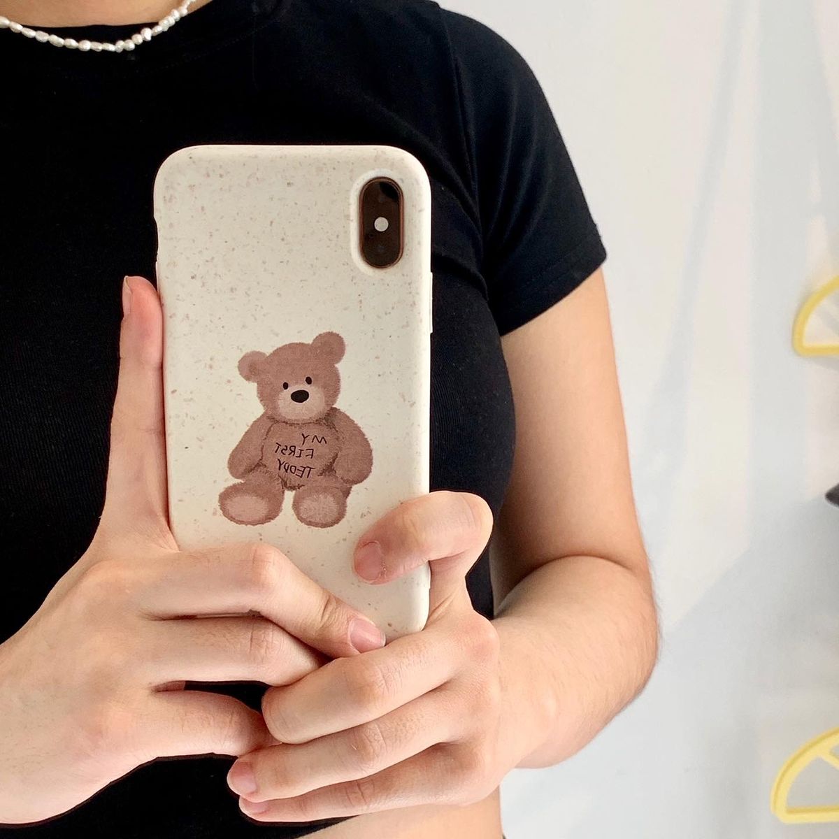 폴라올라(POLAROLA) 밀짚성분으로 유래한 폰케이스 My First Teddy