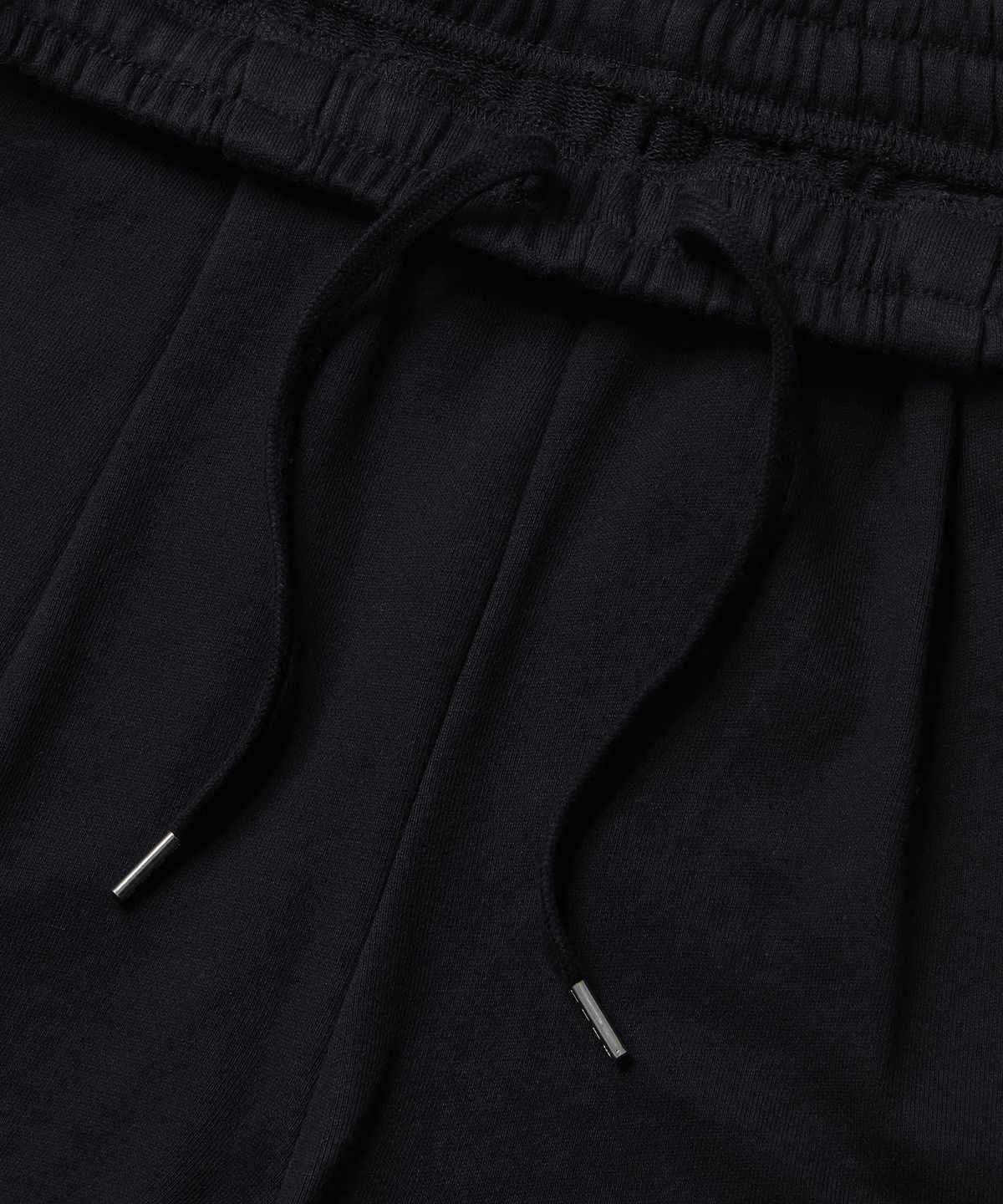무신사 스탠다드(MUSINSA STANDARD) 원 턱 와이드 라운지 스웨트 팬츠 [블랙]