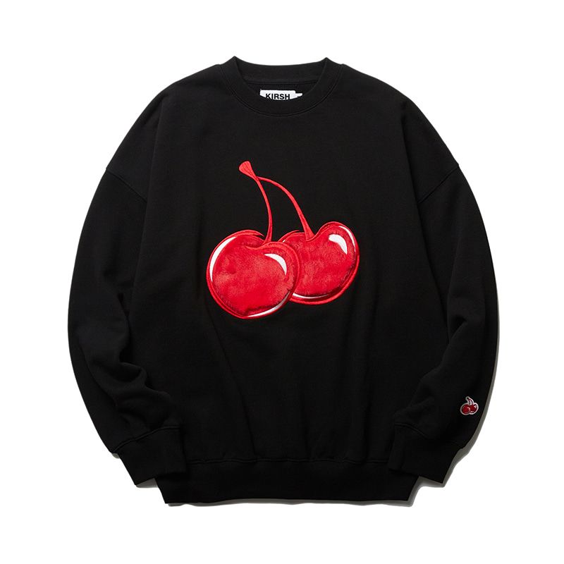 KIRSH公式SMALL CHERRY SWEATSHIRT KIRSH SMALL CHERRY REGULAR FIT HOODIE ZIP UP MELANGE GRAY – SeoulSeoul