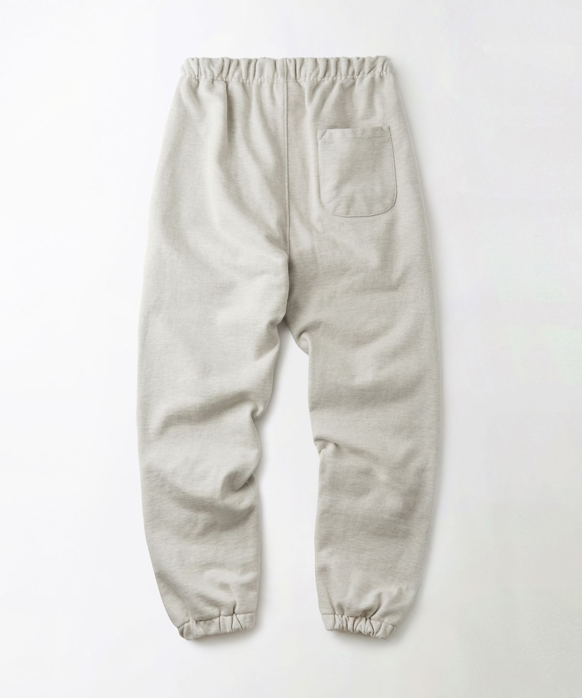아웃스탠딩(OUTSTANDING) REVERSE HEAVY SWEAT PANTS_1%OATMEAL