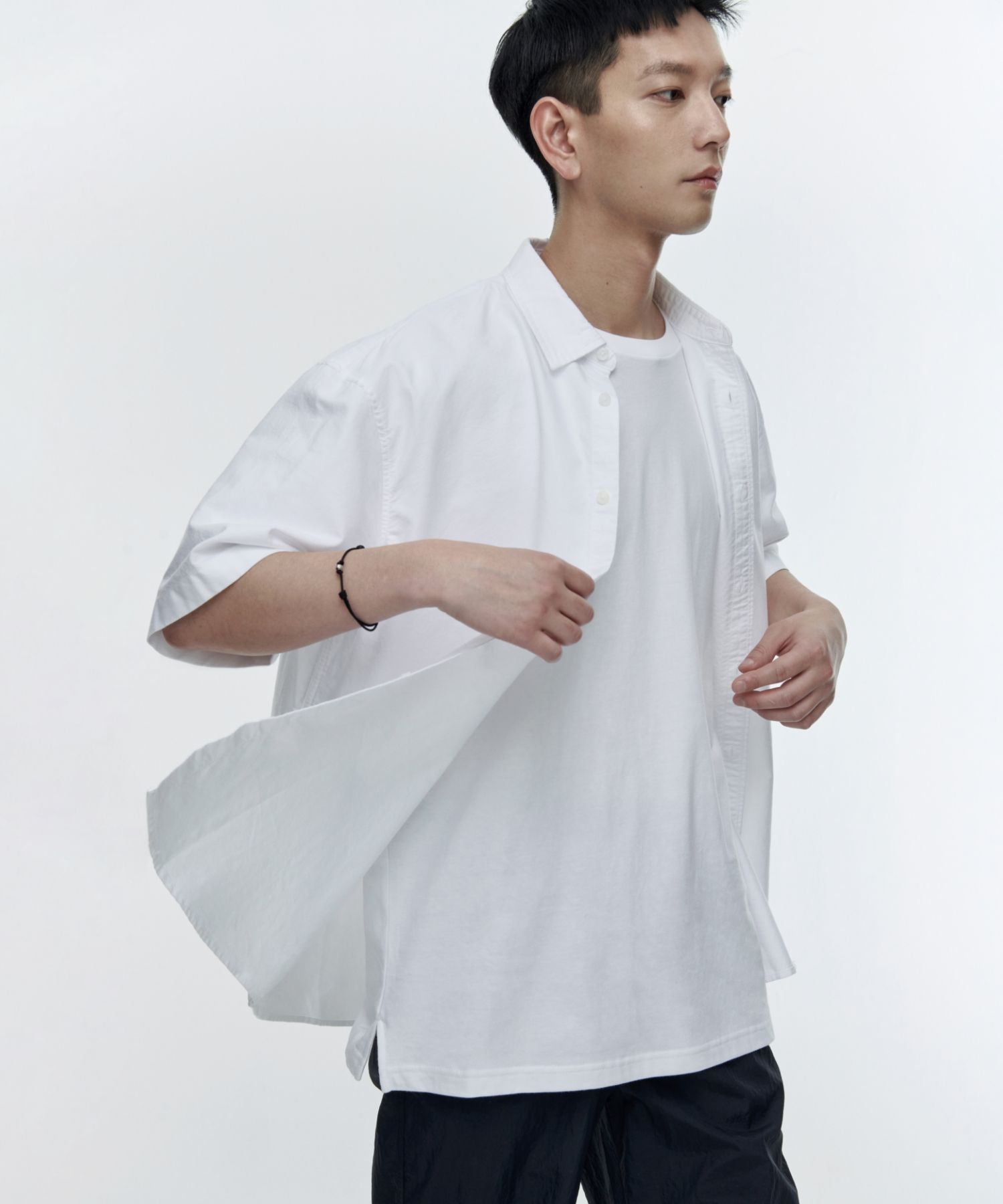MUSINSA | MUSINSA STANDARD OVERSIZED OXFORD SHORT SLEEVE