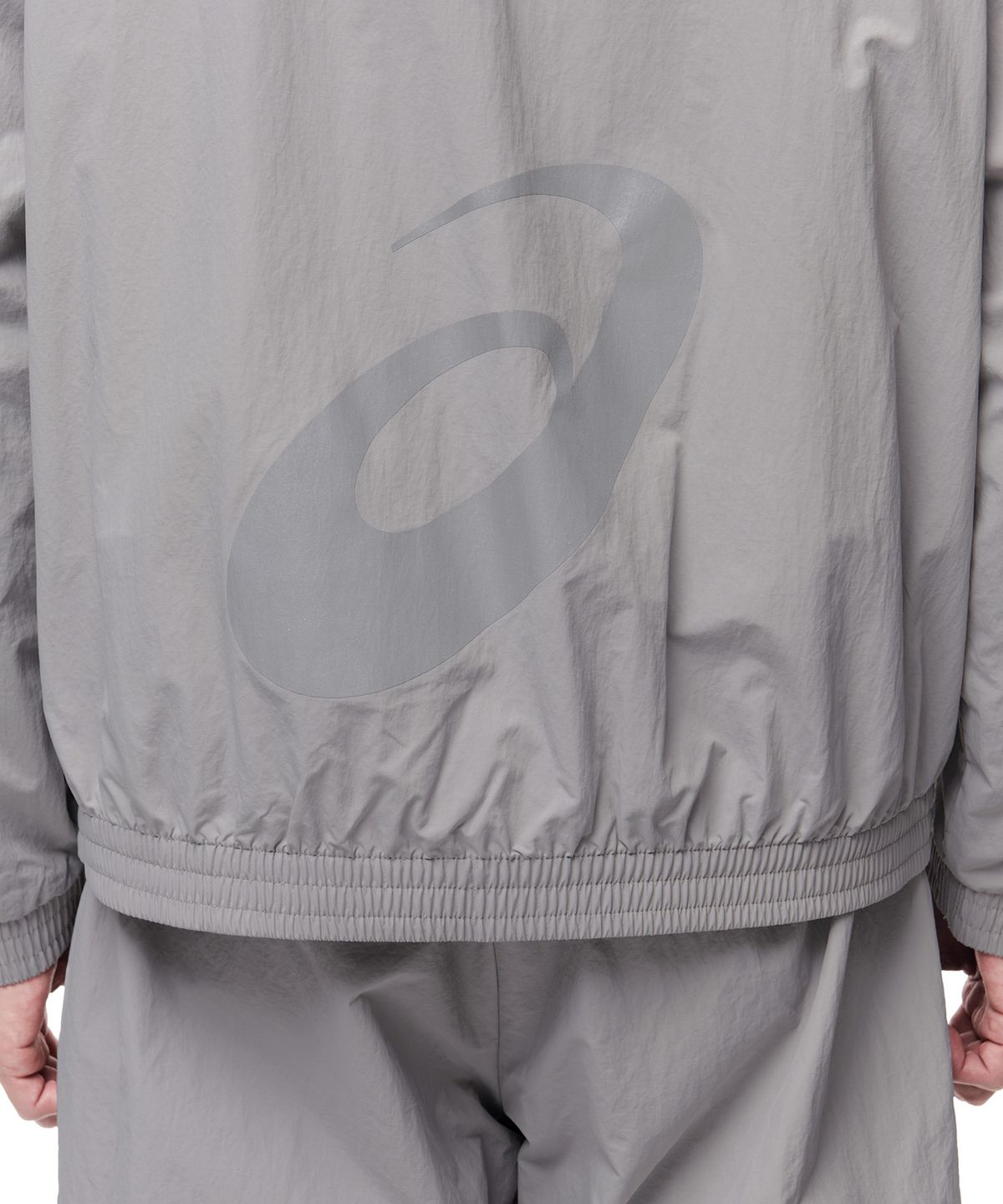 아식스(ASICS) 나일론 아노락 자켓 - 오트밀 / 2033B427-250