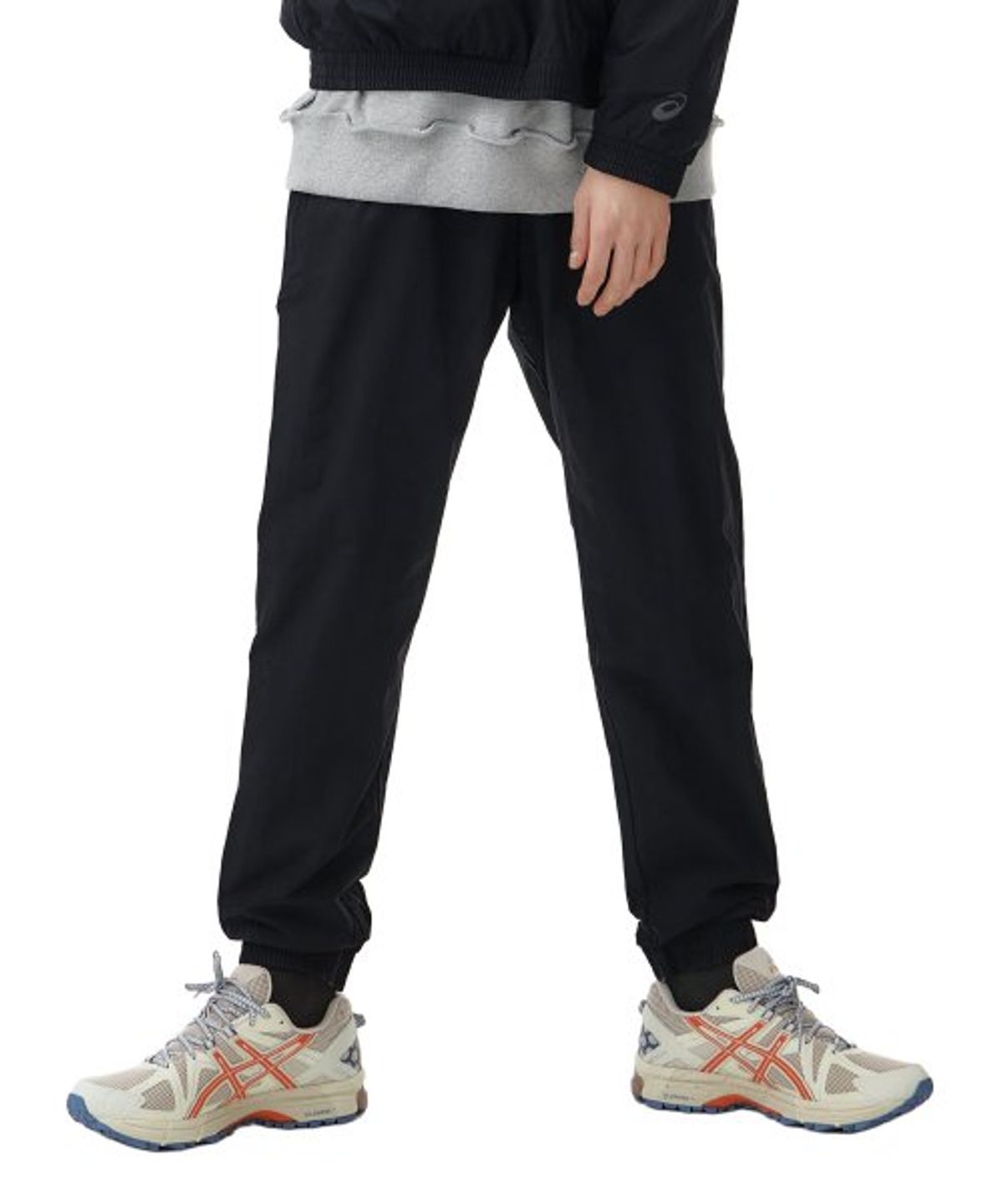 아식스(ASICS) 나일론 팬츠 - 블랙 / 2033B426-001
