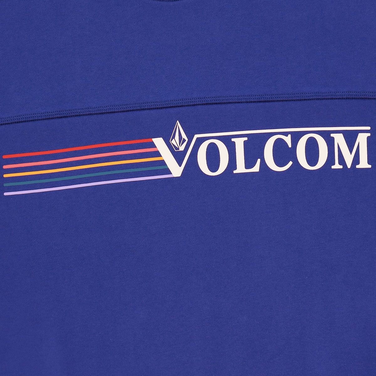 볼컴(VOLCOM) NEW 레인보우 컴포트핏 맨투맨(블루)
