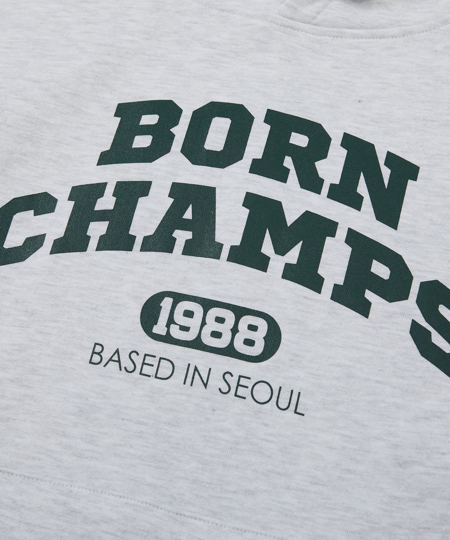 MUSINSA | BORN CHAMPS BC ARCH LOGO HOODIE B22ST01LG