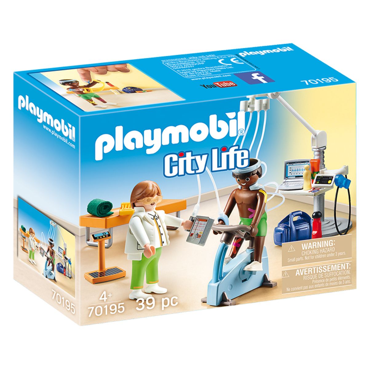 플레이모빌(PLAYMOBIL) 물리 치료사(70195)