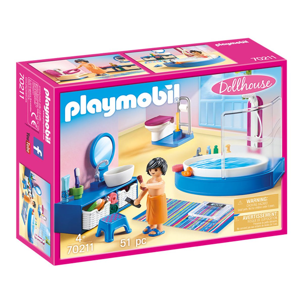 플레이모빌(PLAYMOBIL) 욕실(70211)