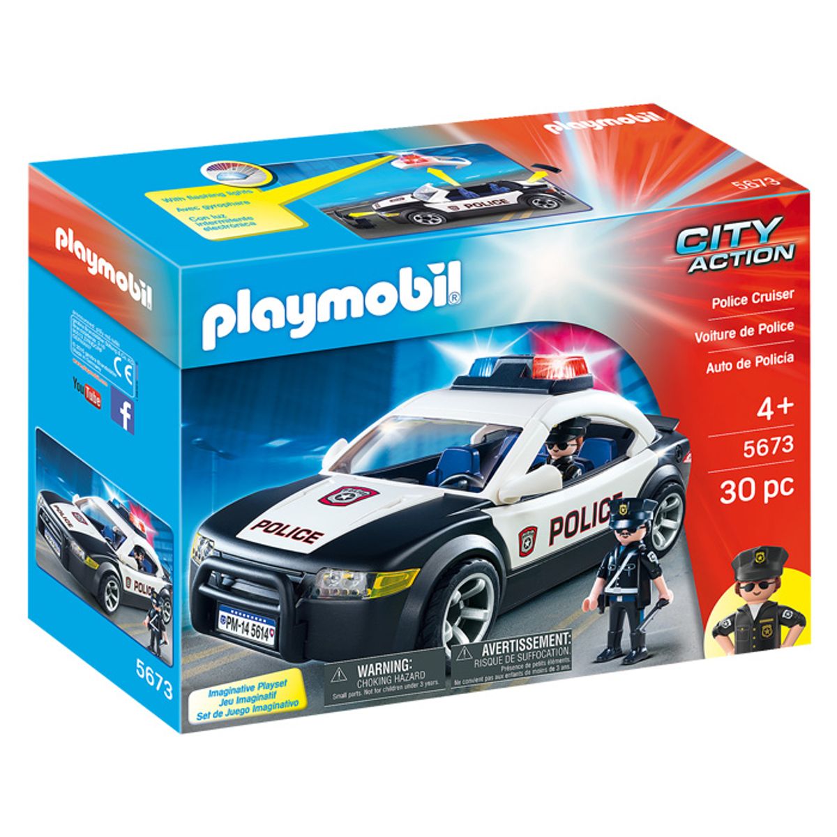 플레이모빌(PLAYMOBIL) 경찰차(5673)